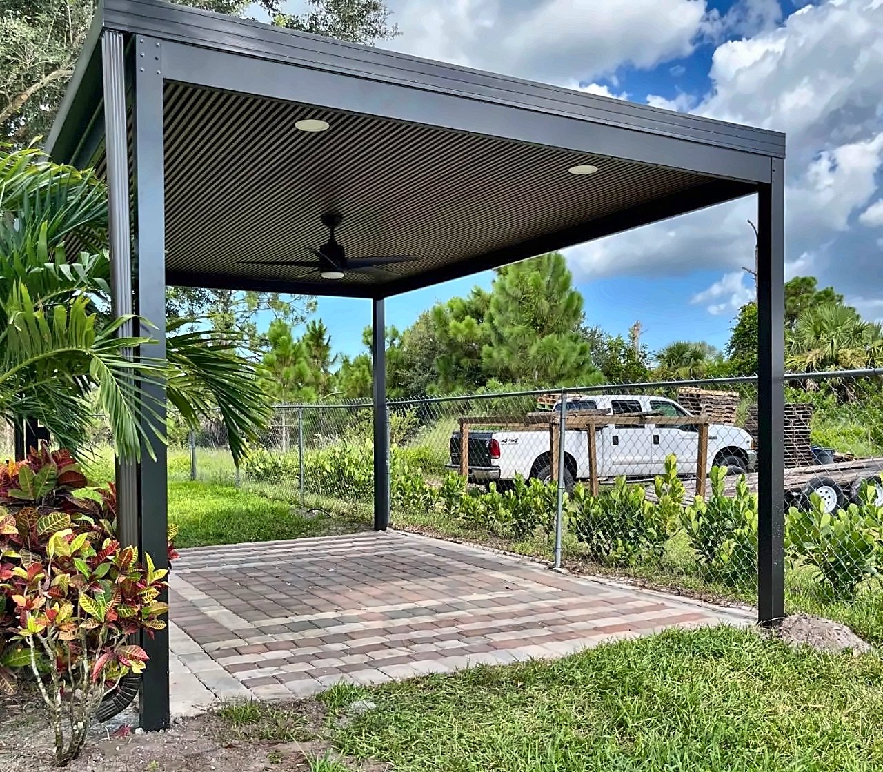 Aluminum Pergola, Built to Measure